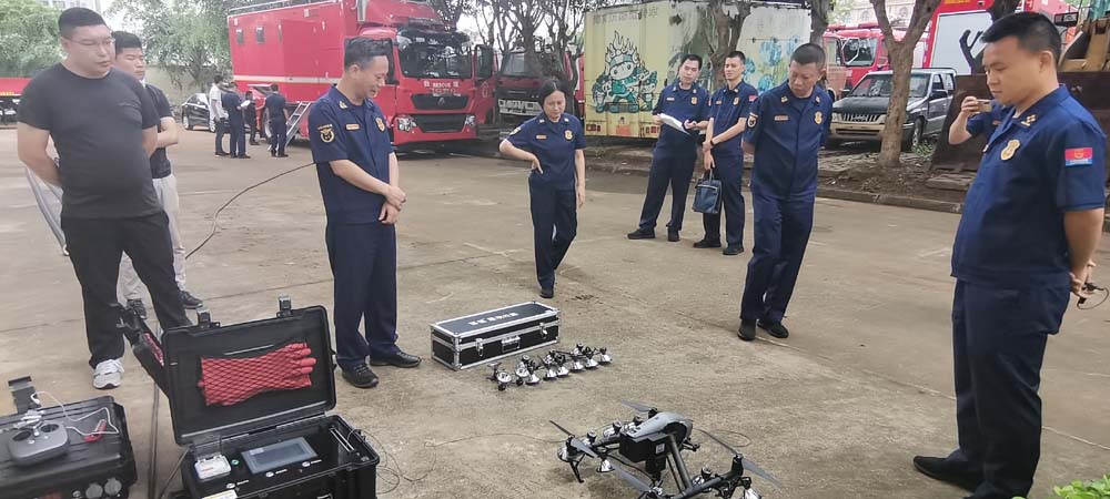 海南消防~系留照明無人機(jī)